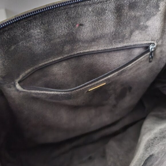 Vtg Bally Doctor Bag Purse Black Croc Embossed Leather Goldtone Trim Crossbody - Picture 15 of 16